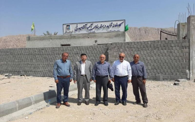 مشکل بانکی کارخانه تولید آب آشامیدنی شهید روایی شهرستان جم با ورود دادگستری بوشهر حل شد