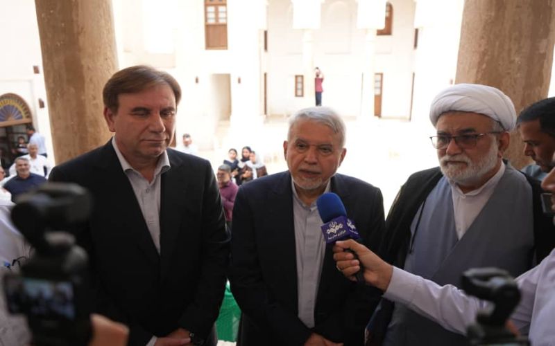اقامتگاه سنتی قلعه نصوری با حضور وزیر میراث فرهنگی و استاندار بوشهر به بهره‌برد