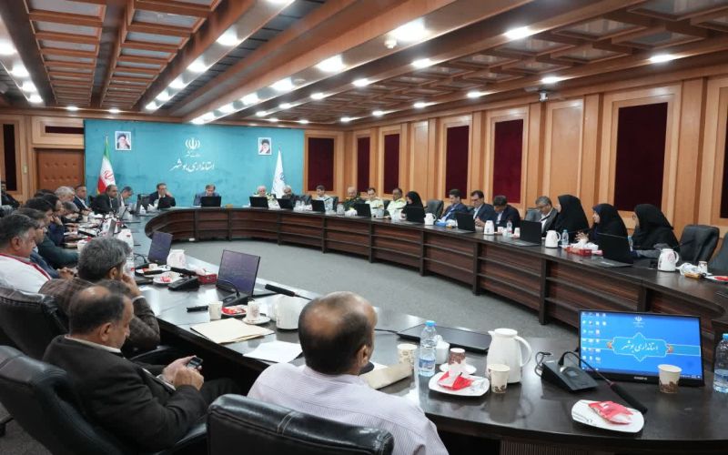 تأکید استاندار بوشهر بر بسیج امکانات برای پیشگیری از حریق در عرصه‌های منابع طبیعی