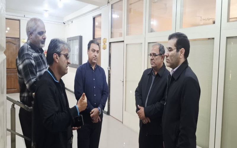 بازدید میدانی معاون سیاسی استانداری بوشهر از جزیره خارگ